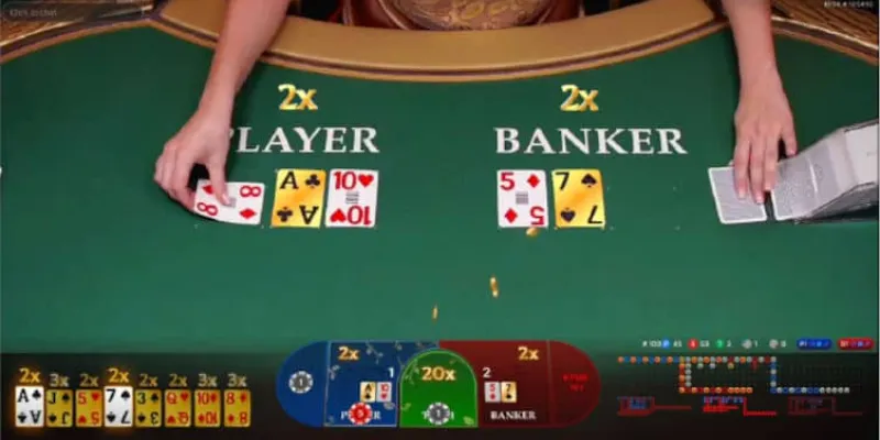 Baccarat OKKING rất nhiều thế bài tương tự